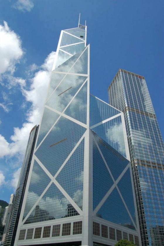 它是香港最具标志性的建筑没有之一,设计暗藏玄机,令人过目不忘-中银